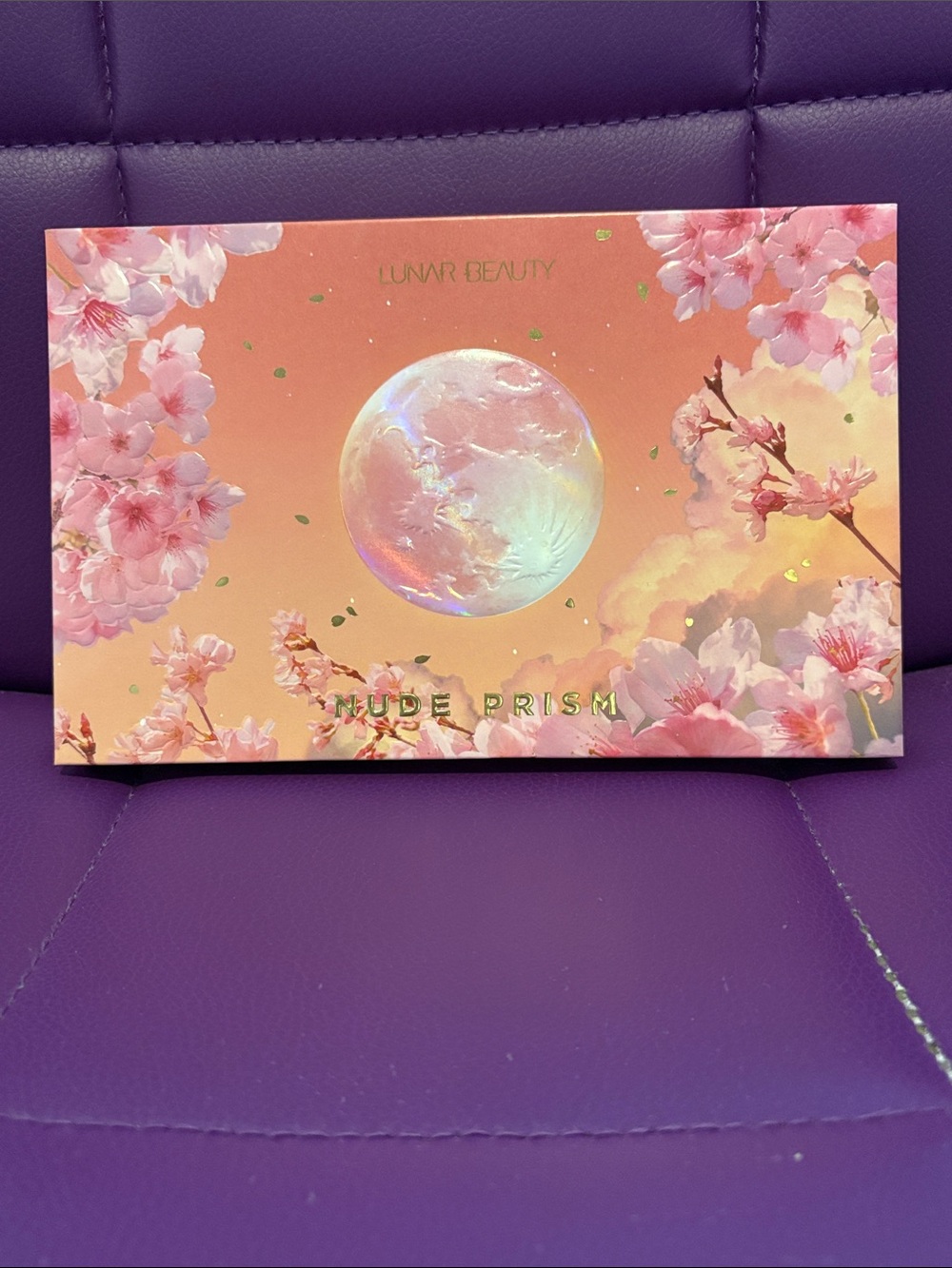 Lunar Beauty Nude Prism Eyeshadow Palette - Pink